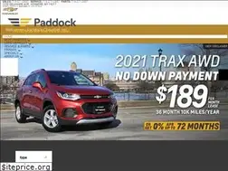 Sites similar to paddockchevrolet.com