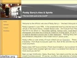 Sites similar to paddybarrys.com