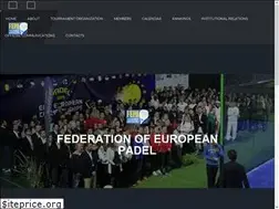 Sites similar to padel-europe.org