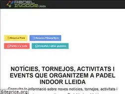 Sites similar to padelindoor.com