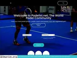 Sites similar to padelist.net