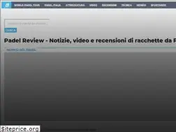 Sites similar to padelreview.net
