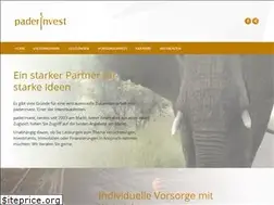 Sites similar to paderinvest.de