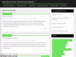 Sites similar to padlocsiszolas.hu