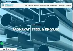 Sites similar to padmavatisteel.com