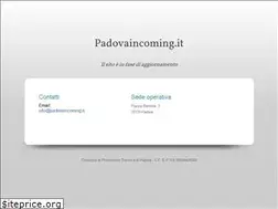 Sites similar to padovaincoming.it