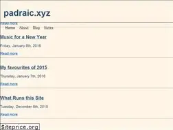Sites similar to padraic.xyz