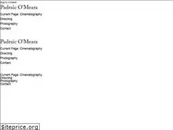 Sites similar to padraicomeara.com