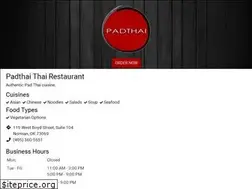 Sites similar to padthainorman.com