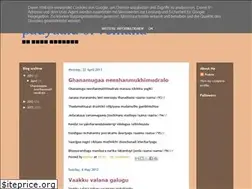 Sites similar to padyaaluofvemana.blogspot.com