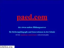 Sites similar to paed.com