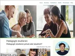 Sites similar to paedagogik-studieren.de