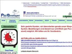 Sites similar to paedboutique.de