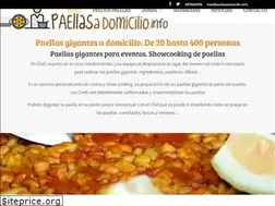 Sites similar to paellasadomicilio.info
