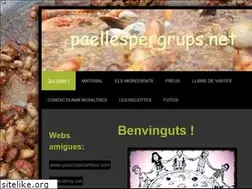 Sites similar to paellespergrups.net