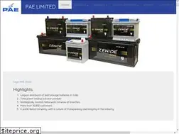 Sites similar to paeltd.com