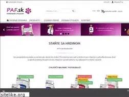 Sites similar to paf.sk