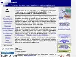 Sites similar to pafa.ca