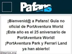 Sites similar to pafans.com