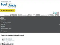 Sites similar to pafootankle.com