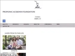 Sites similar to pafoundation.com