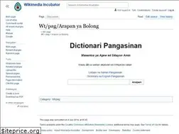 Sites similar to pag.wiktionary.org