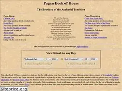 Sites similar to paganbookofhours.org
