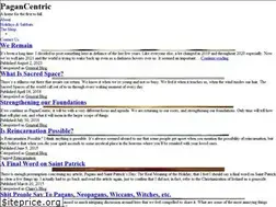 Sites similar to pagancentric.org