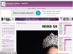 Sites similar to pageant-mania.forumotion.com