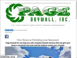 Sites similar to pagedrywall.com