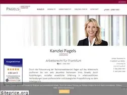 Sites similar to pagels-arbeitsrecht-frankfurt.de