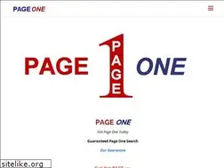 Sites similar to pageone.biz