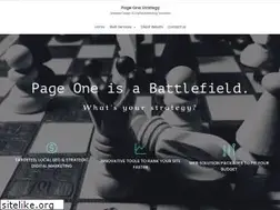 Sites similar to pageonestrategy.com