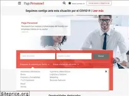 Sites similar to pagepersonnel.cl