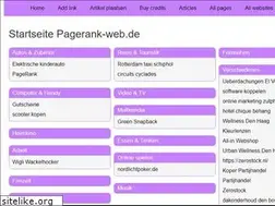 Sites similar to pagerank-web.de