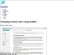 Sites similar to pageride.com