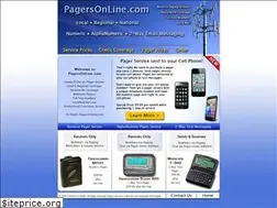 Sites similar to pagersonline.com