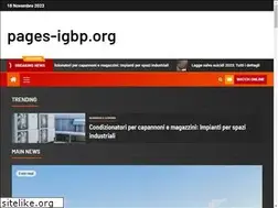 Sites similar to pages-igbp.org