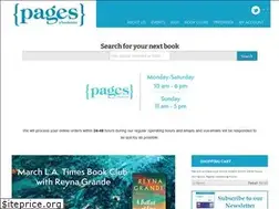Sites similar to pagesabookstore.com