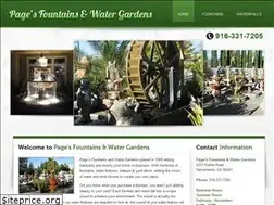 Sites similar to pagesfountains.com