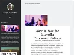 Sites similar to pagesofinterest.net