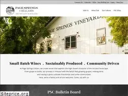Sites similar to pagespringscellars.com