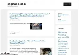 Sites similar to pagetable.com