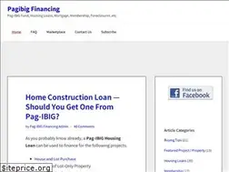 Sites similar to pagibigfinancing.com