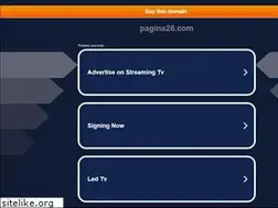 Sites similar to pagina26.com
