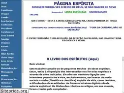 Sites similar to paginaespirita.com.br