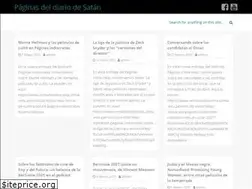 Sites similar to paginasdeldiariodesatan.com