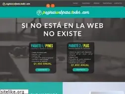 Sites similar to paginaswebparatodos.com