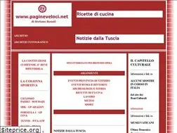Sites similar to pagineveloci.net