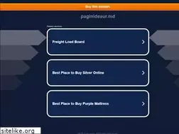 Sites similar to paginideaur.md